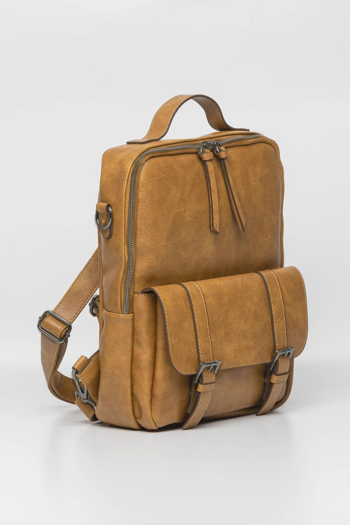 Jessica Vintage Retro Unisex Sırt Ve Omuz Çantası