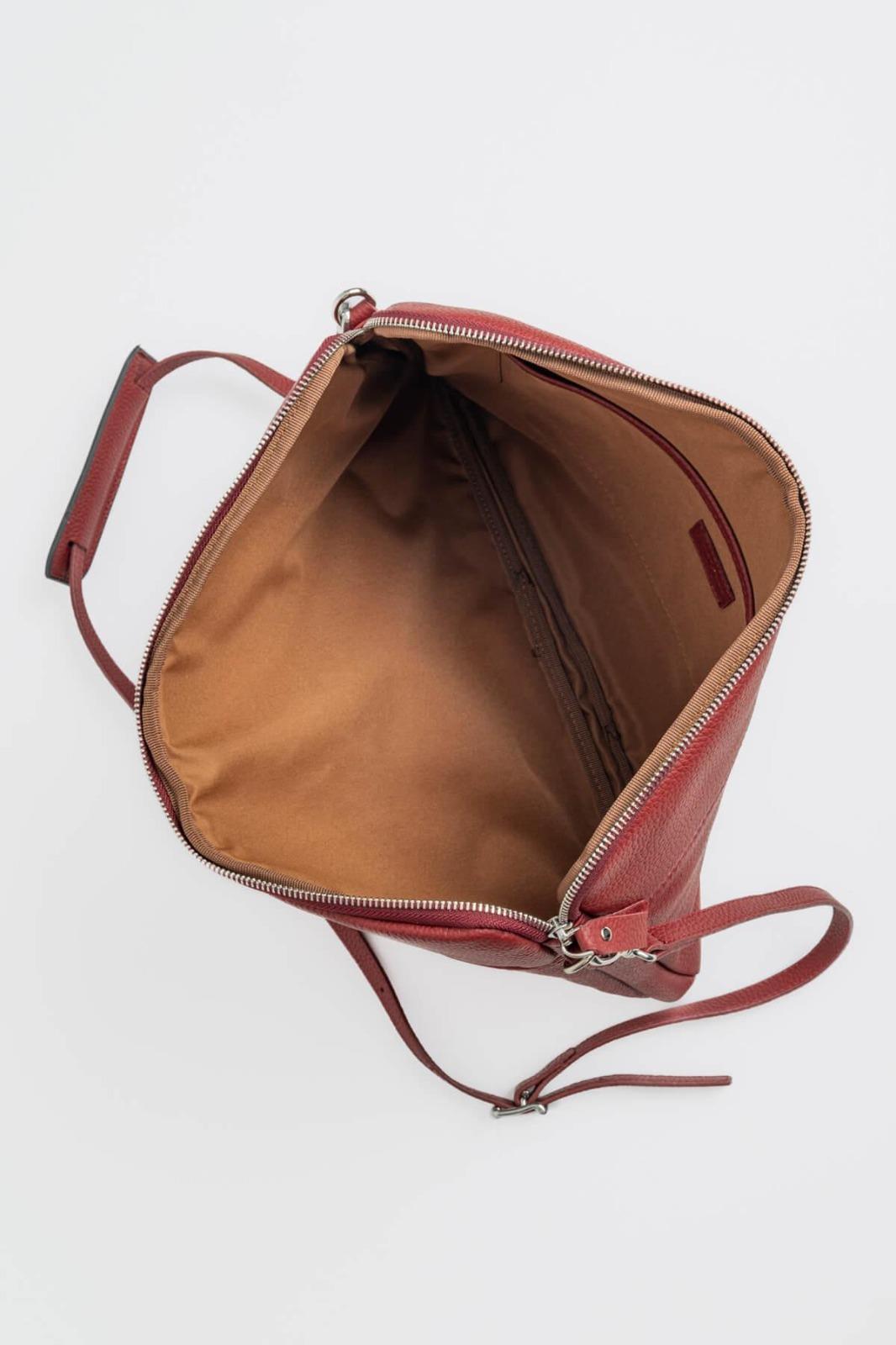 Margaret Unisex Hakiki Deri Omuz Askılı El Geçme Aparatlı Fermuarlı Laptop, Tablet ve Evrak Çantası