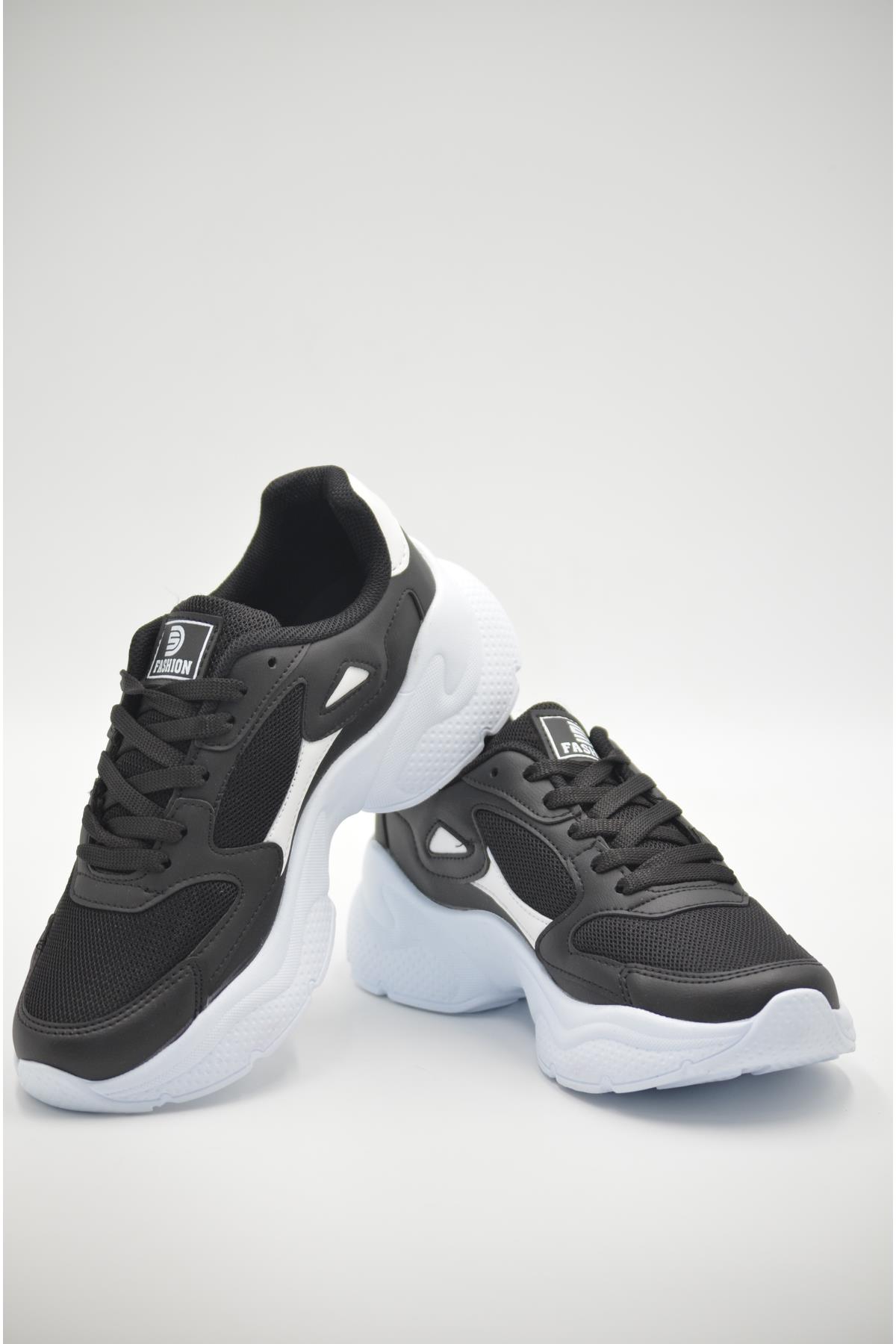 Yüksek Tabanlı Kalın Taban Rahat Kadın Spor Ayakkabı Sneaker