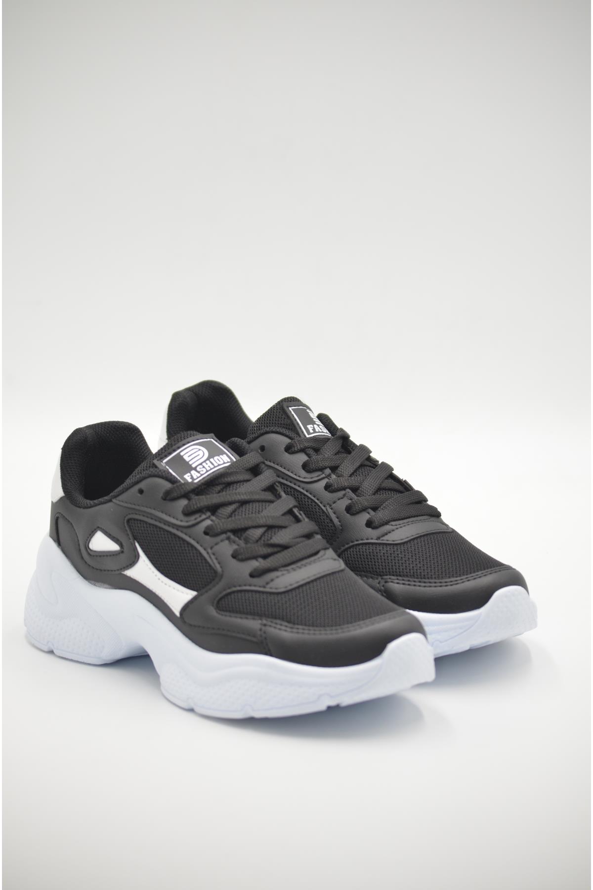 Yüksek Tabanlı Kalın Taban Rahat Kadın Spor Ayakkabı Sneaker