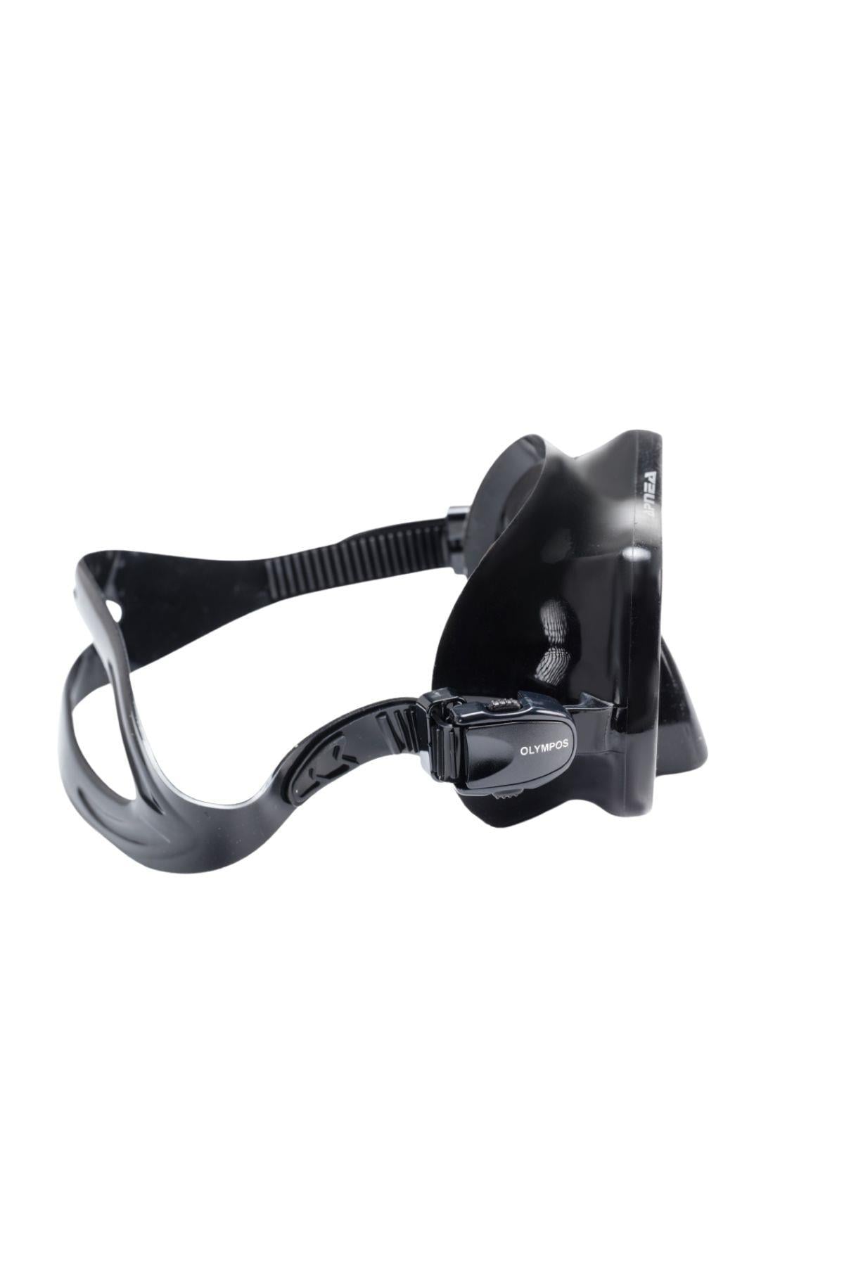 Apnea Olympos Black Dalış Maskesi