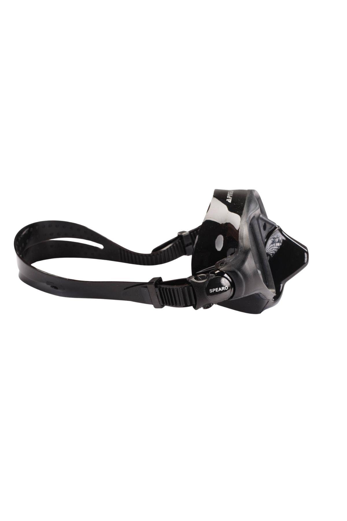 Apnea Spearo Black Maske