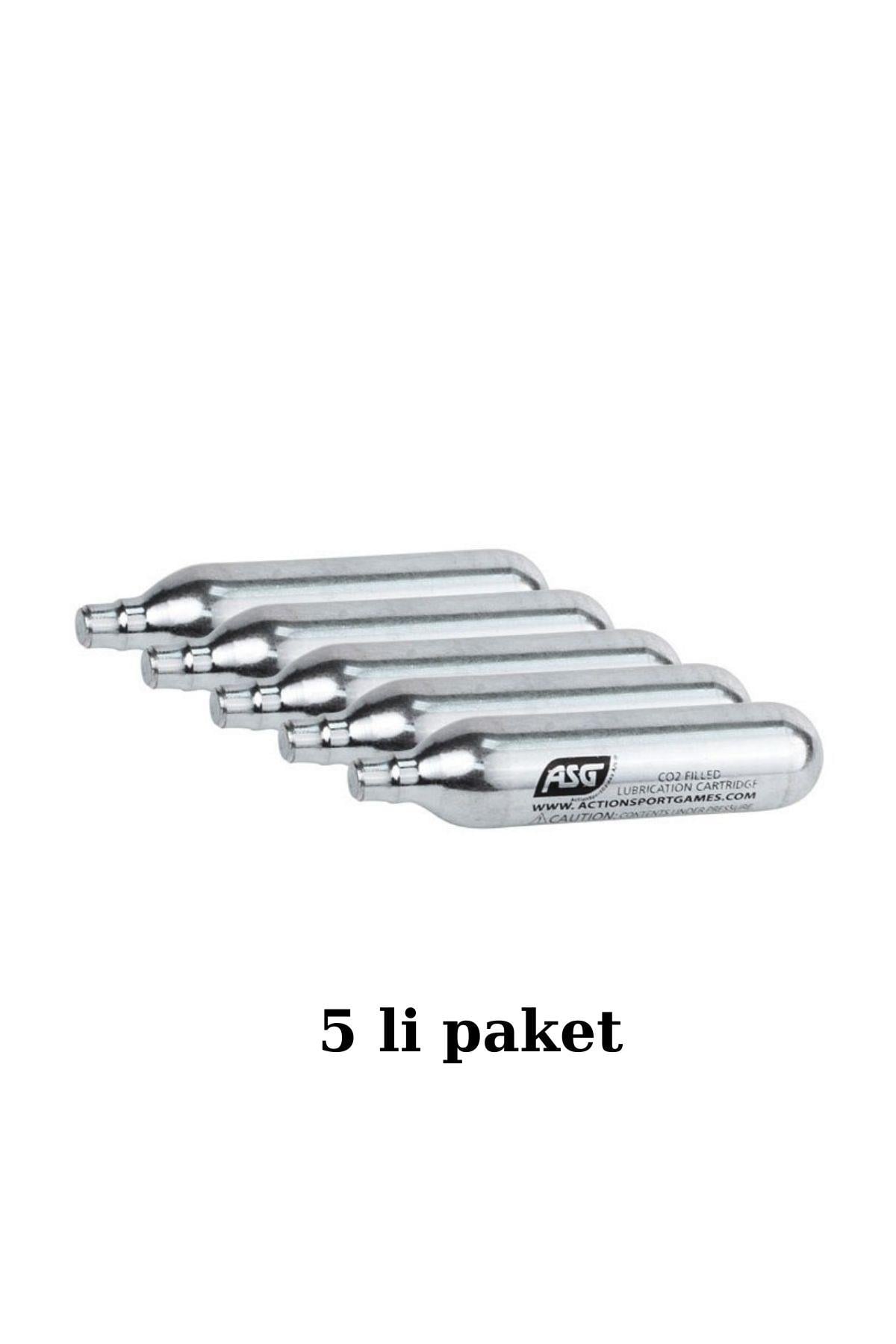 Asg 12 gr Co2 Tüp (5 Adet)