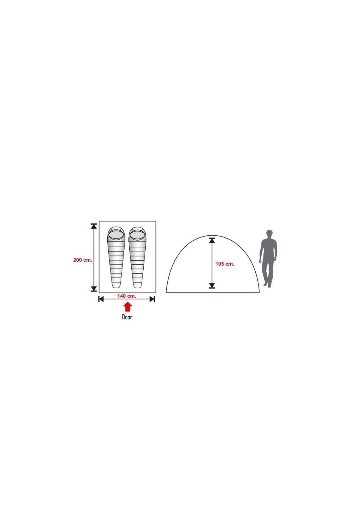 Evolite Trip Mono Dome 2 Kişilik Çadır