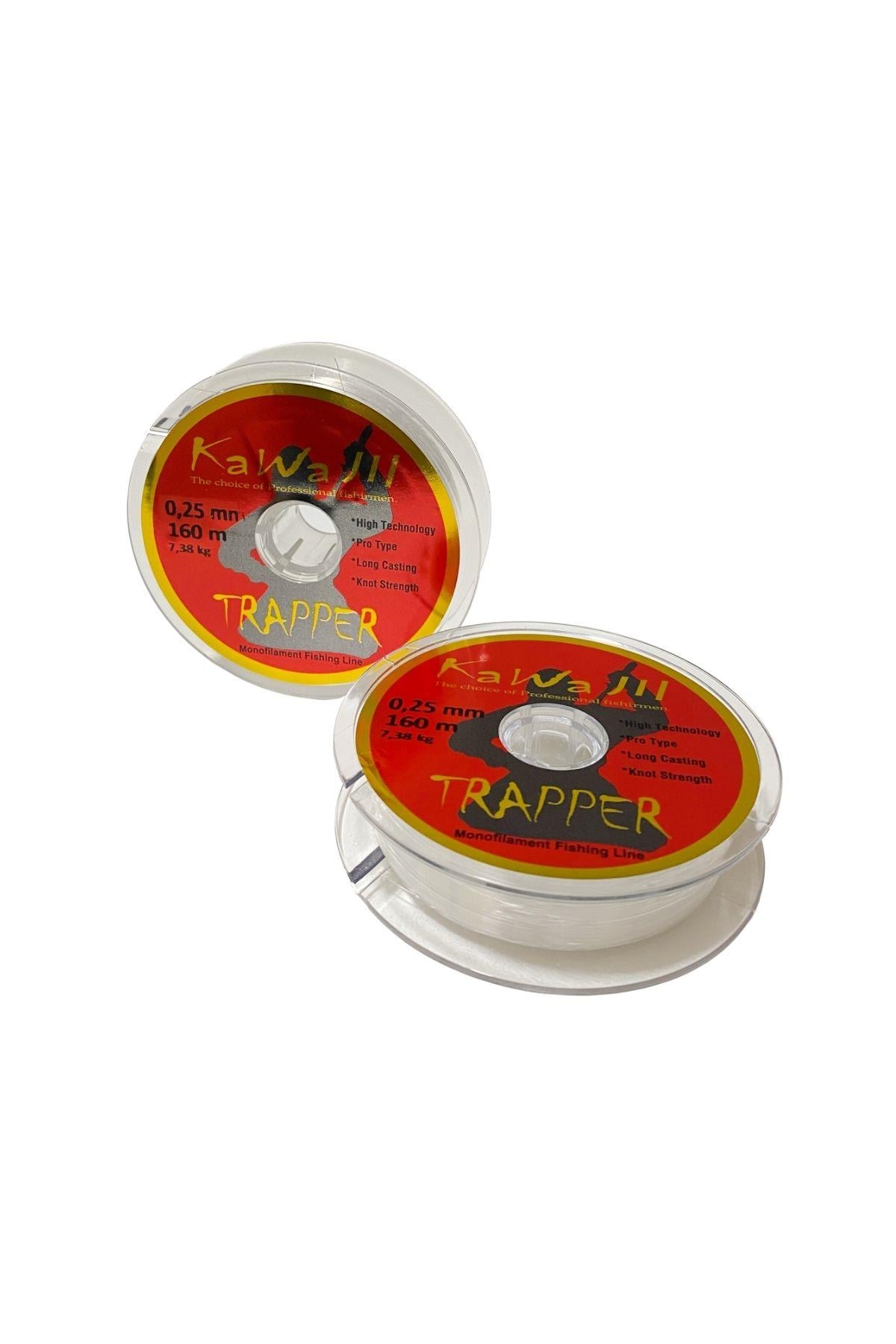 Kawa Jıl Trapper 160m Şeffaf Misina 0.40 mm