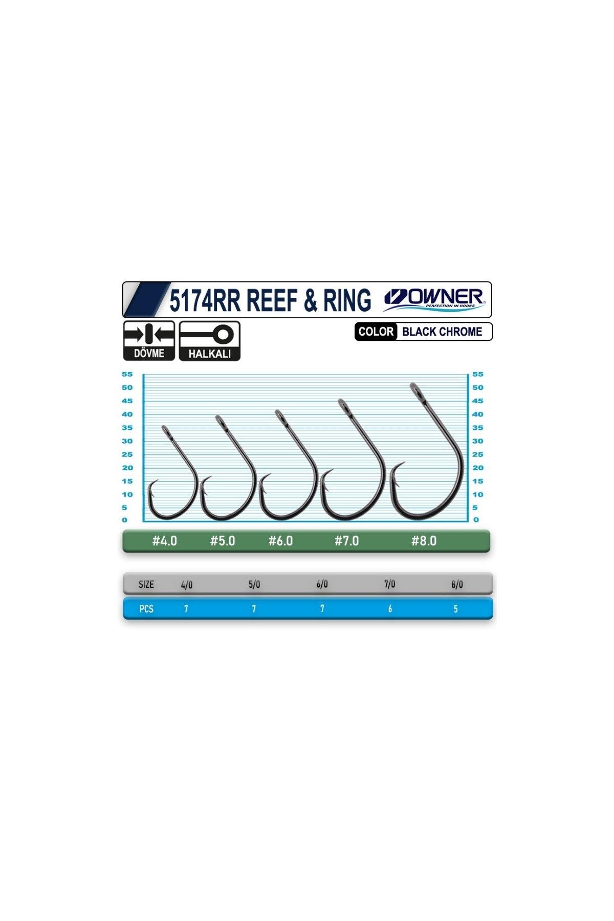 Owner 5174 RR Reef Ring 6/0