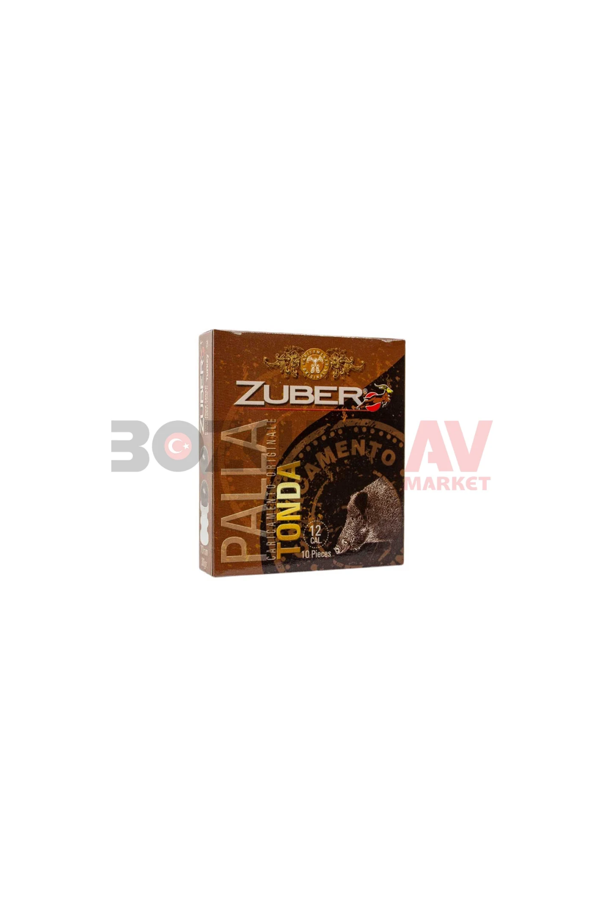 ZUBER TONDA PALLA TEK KURŞUN 12 CAL.ZUBER TONDA PALLA TEK KURŞUN 12 CAL.
