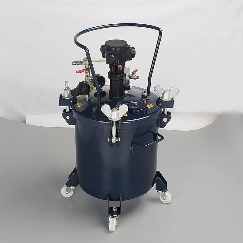 Aristo 20 Litre Otomatik Karıştırıcılı Basınçlı Boya Kazanı | Profesyonel Endüstriyel Boya Tankı