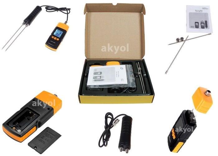 Benetech GM620 Uzun Problu Ahşap Nem Ölçüm Cihazı