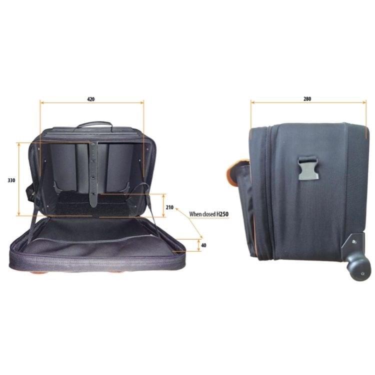 Beta 2107 C8 Tekerlekli Bez Takım Çantası Boş