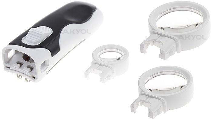 Büyüteç 25616 Değiştirilebilir Mercekli El Tipi