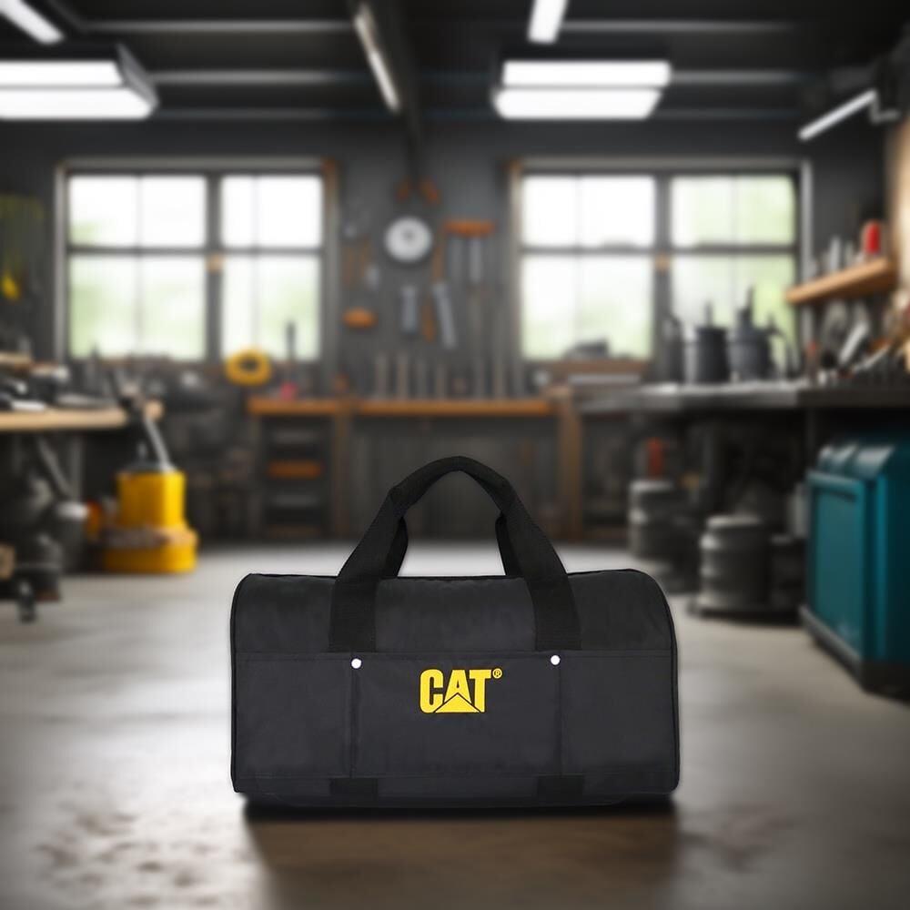 CAT DA42001 18” Bez Alet Çantası Geniş Ağızlı ve Dayanıklı Profesyonel Takım Çantası