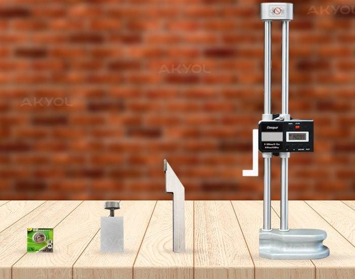 Dasqua 3230-8105 Çift Sütunlu Dijital Mihengir 300 mm