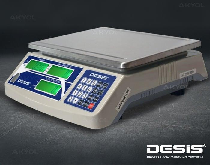 Desis H2C-3 Dijital Hassas Sayıcı Terazi Hassasiyet: 0.1 gr. Max: 3 kg.