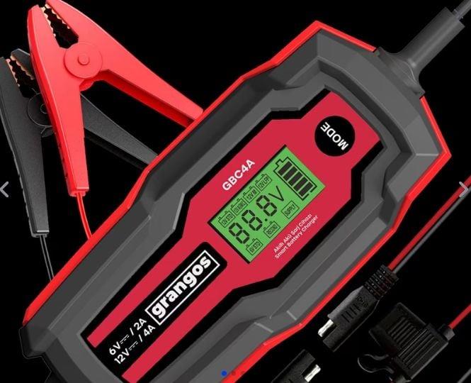 Grangos GBC4A 6V / 12V 70 AH Akıllı Dijital Akü Şarj ve Bakım Cihazı