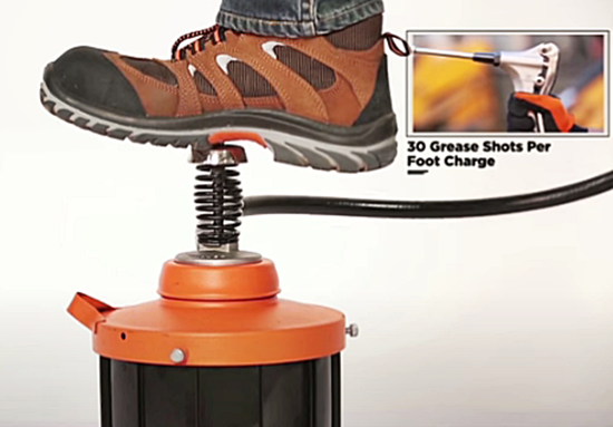 Groz GS/5 Seyyar Gres Kovası 5 kg.