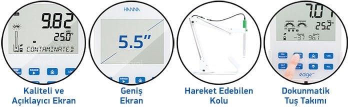 Hanna HI2002-02 Masaüstü Ph Ölçer