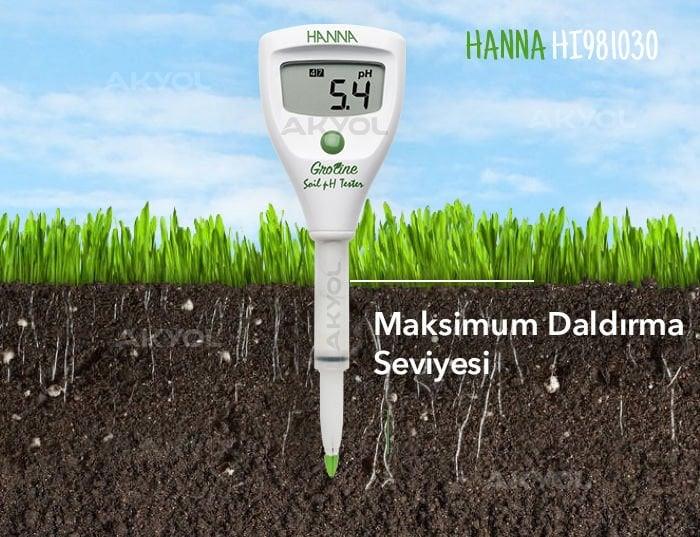 Hanna HI981030 GroLine Toprak pH Test Cihazı