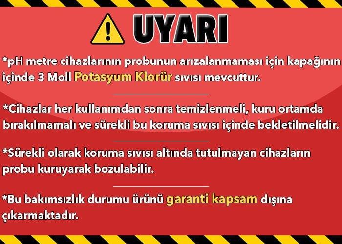 Hanna HI98130 Dijital Ph, Ec, Tds, Conv Ölçüm Cihazı