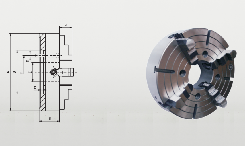 Harvest CHARK.160 4 Ayaklı Kepenkli Torna Aynası 160 Ø