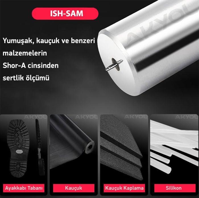 İnsize ISH-SAM Shore A Kauçuk ve Benzeri Sertlik Ölçüm Cihazı Shoremetre