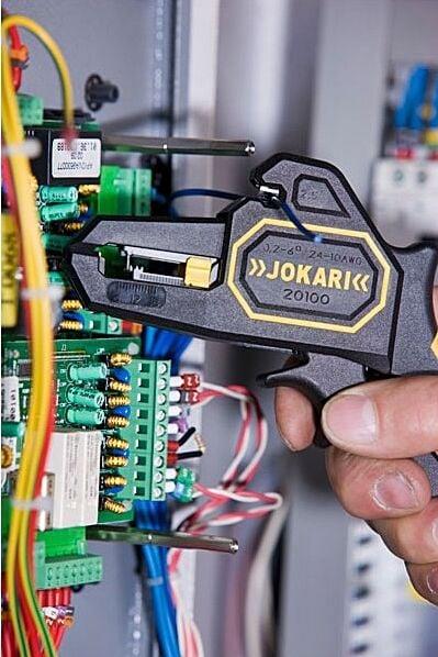 Jokari 20100 Otomatik Kablo Soyma Aleti | Ø 0,2–6,0 mm² Profesyonel Soyucu