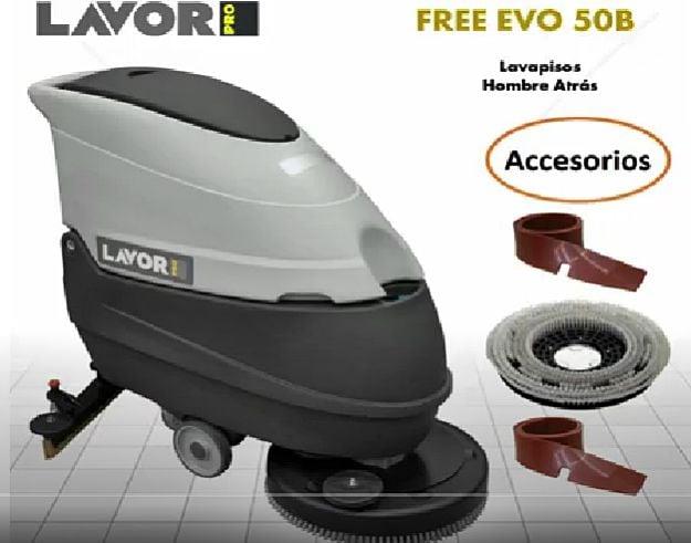 Lavor FREE EVO 50B Akülü Zemin Yıkama ve Temizleme Otomatı