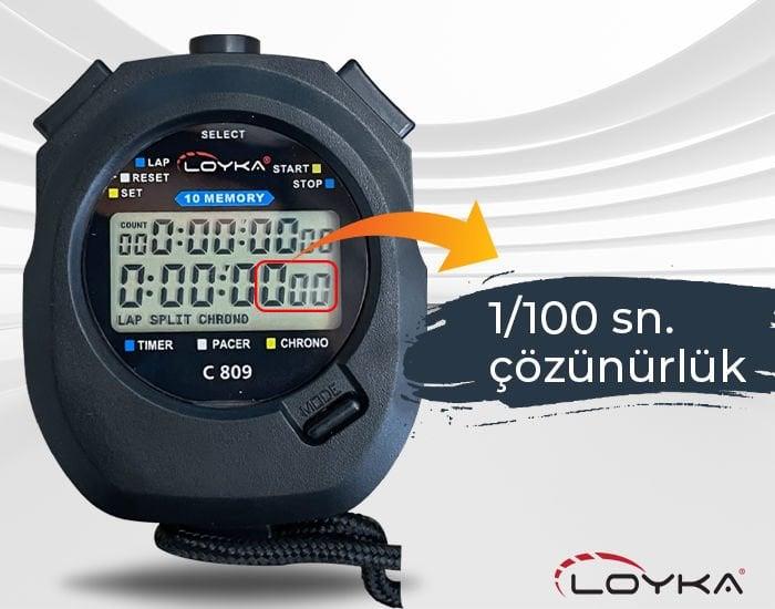 Loyka C809 Dijital El Tipi Profesyonel Kronometre