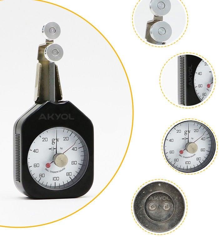 Loyka DTF-100 İp Gerginliği Ölçer 20-100 gr.
