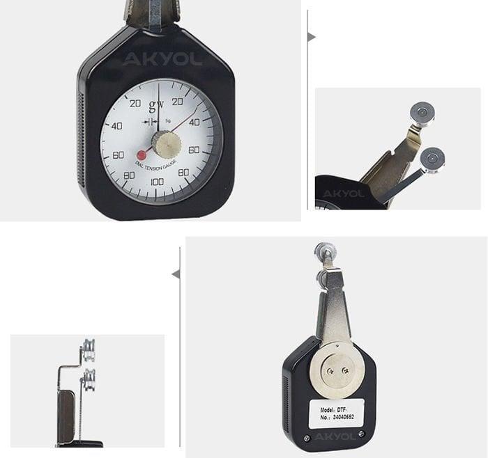 Loyka DTF-100 İp Gerginliği Ölçer 20-100 gr.