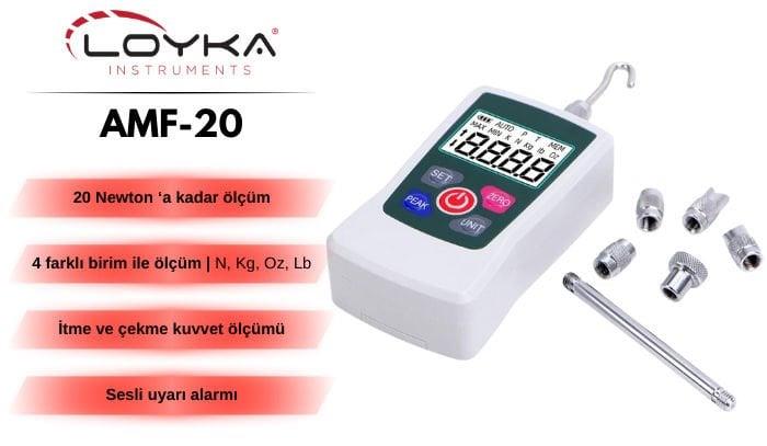 Loyka MF-20 Dijital İtme Çekme Kuvveti Ölçer /20 Newton