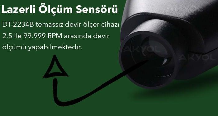 LYK 2234B Temassız Devir Ölçer Takometre