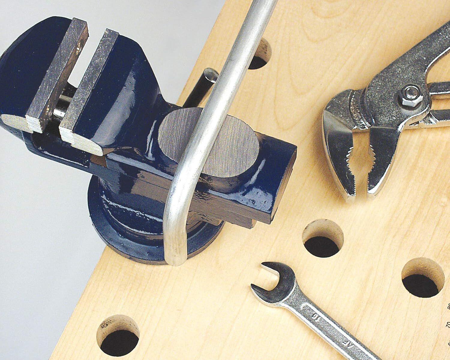 Mannesmann 713-050 Döner Tablalı Mini Masa Mengenesi 50 mm Kuyumcu Tipi Mengene