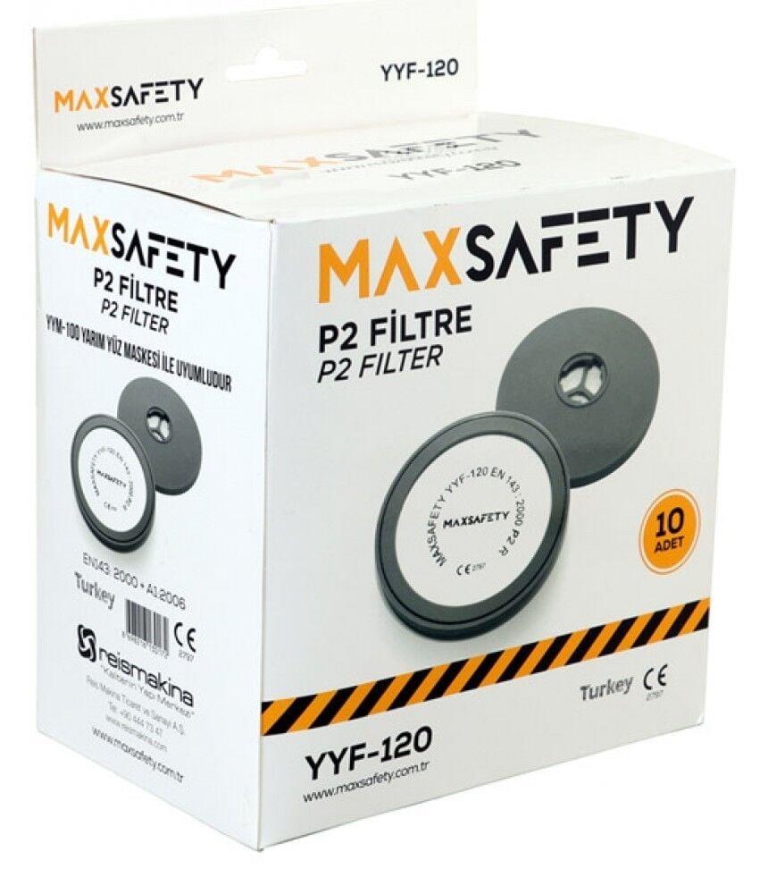 Max Safety YYF-120 P2 Toz Filtresi YYM-100 Uyumlu