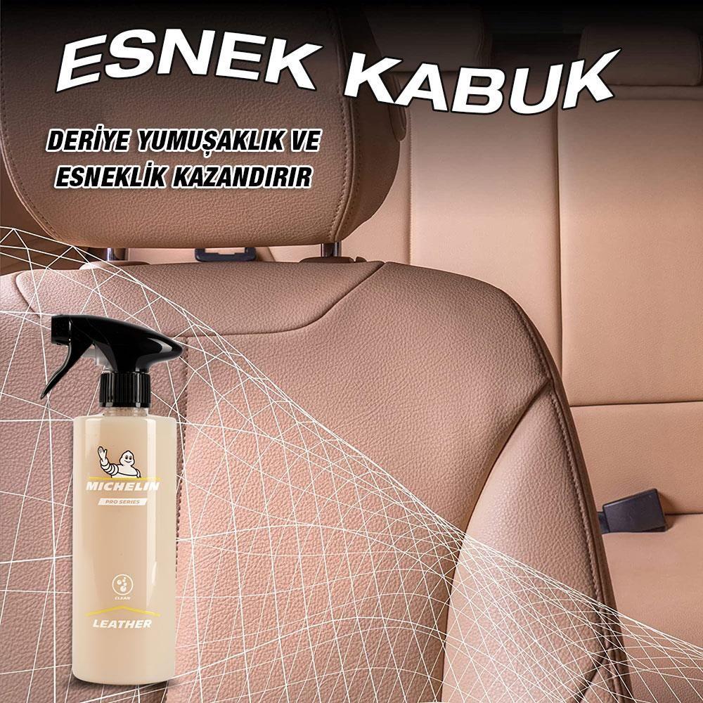 Michelin 500ml 2’ Si 1 Arada PRO Serisi Avokado Özlü Deri Temizleme/Bakım ve Besleyici Sprey