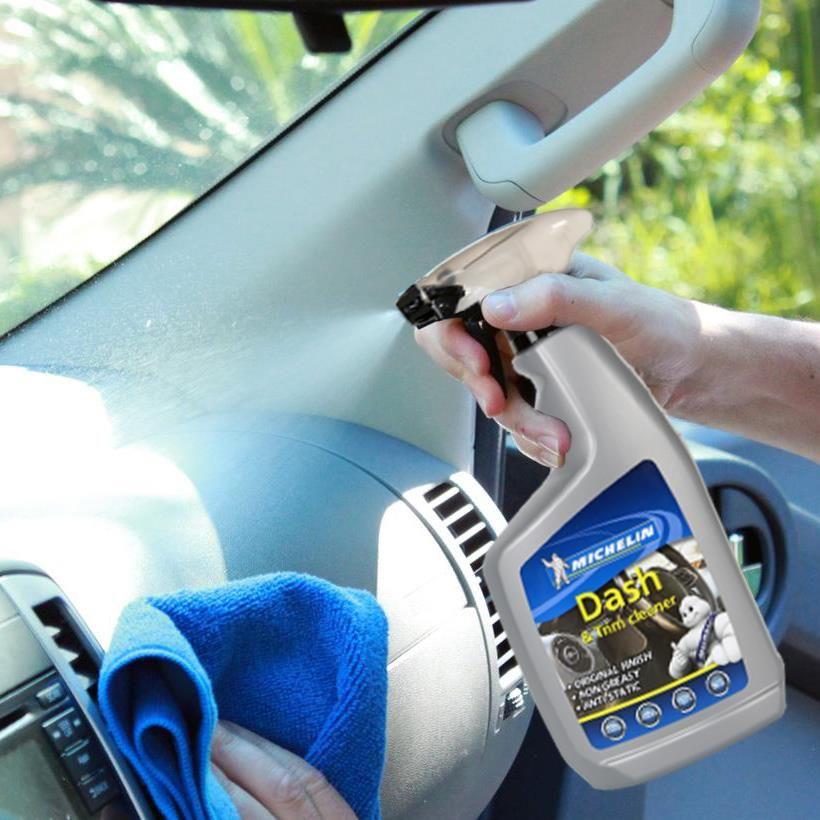 Michelin MC31463 Torpido ve Suni Deri Temizleme ve Bakım Spreyi 650 ml.