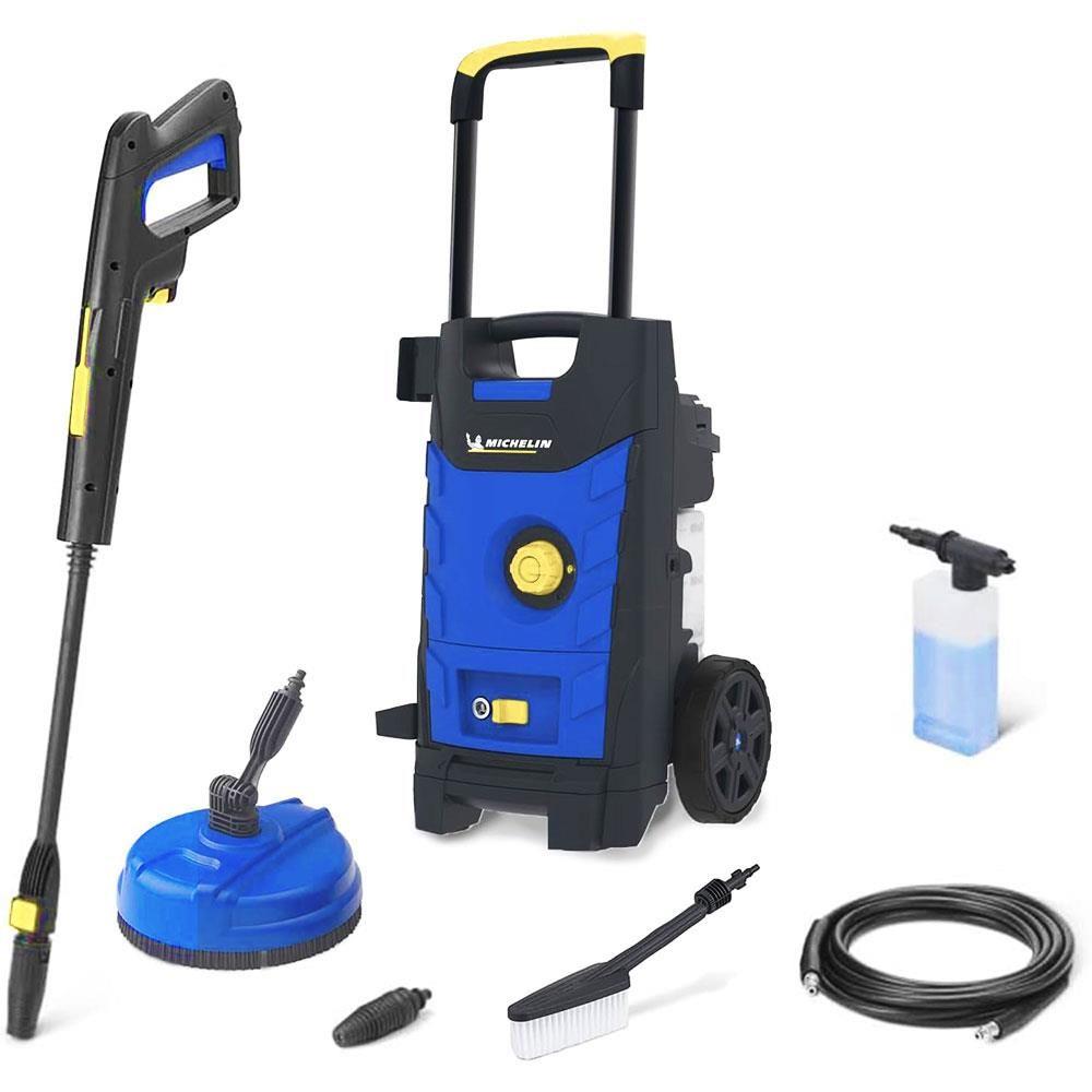 Michelin MPX19ELP  Profesyonel Basınçlı Yıkama Makinesi 1900Watt 140Bar + Zemin/Araç Yıkama Fırçası
