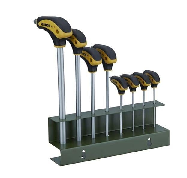 Proxxon 22650 T Saplı Altıgen Allen Anahtar Seti  8 Parça