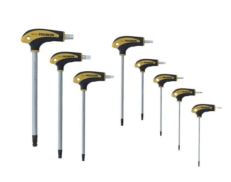 Proxxon 22650 T Saplı Altıgen Allen Anahtar Seti  8 Parça