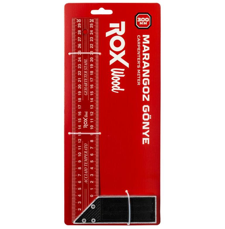 Rox Wood 0204 Marangoz Gönye 300mm