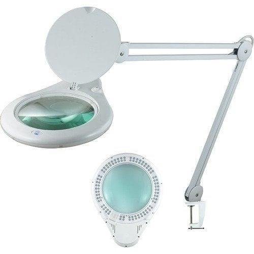 Steweld 8062LED Led Işıklı Masa Bağlantılı Büyüteç 3 X