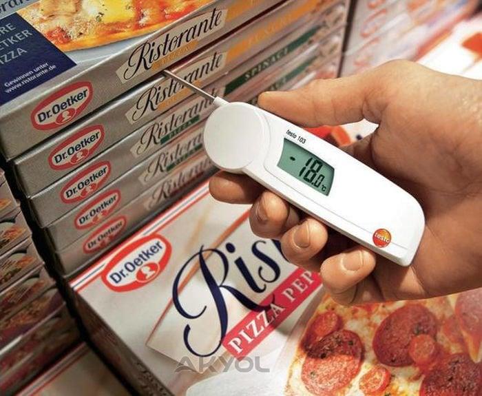 Testo 103 Katlanır Çubuklu Termometre (Çok Hassas)