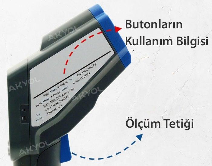 TFA 31.1123 \'ST490\' Çift Lazerli Uzaktan Sıcaklık Ölçer