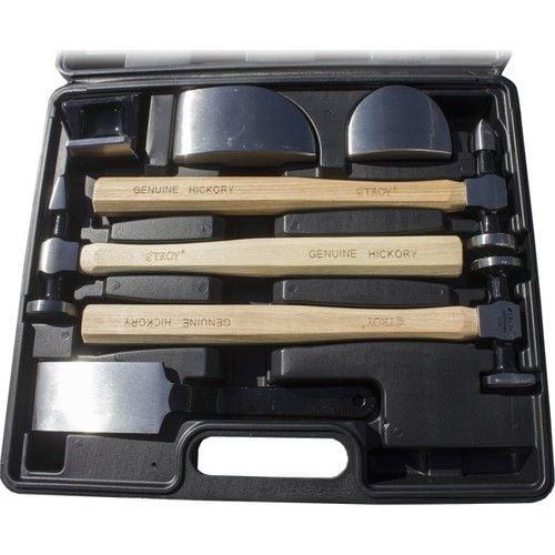 TROY 27299 Çantalı Kaporta ve Tampon Düzeltme Alet Seti 7 Parça