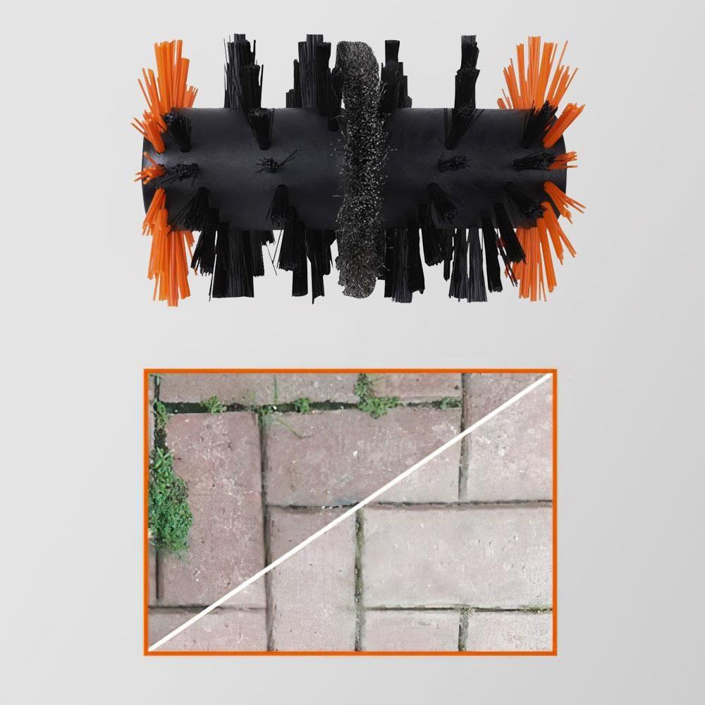 WORX WG441E ile Uyumlu Sert ve Derz Dolgu Yüzeyler İçin 165mm Çelik Tel Destekli Temizlik Fırçası