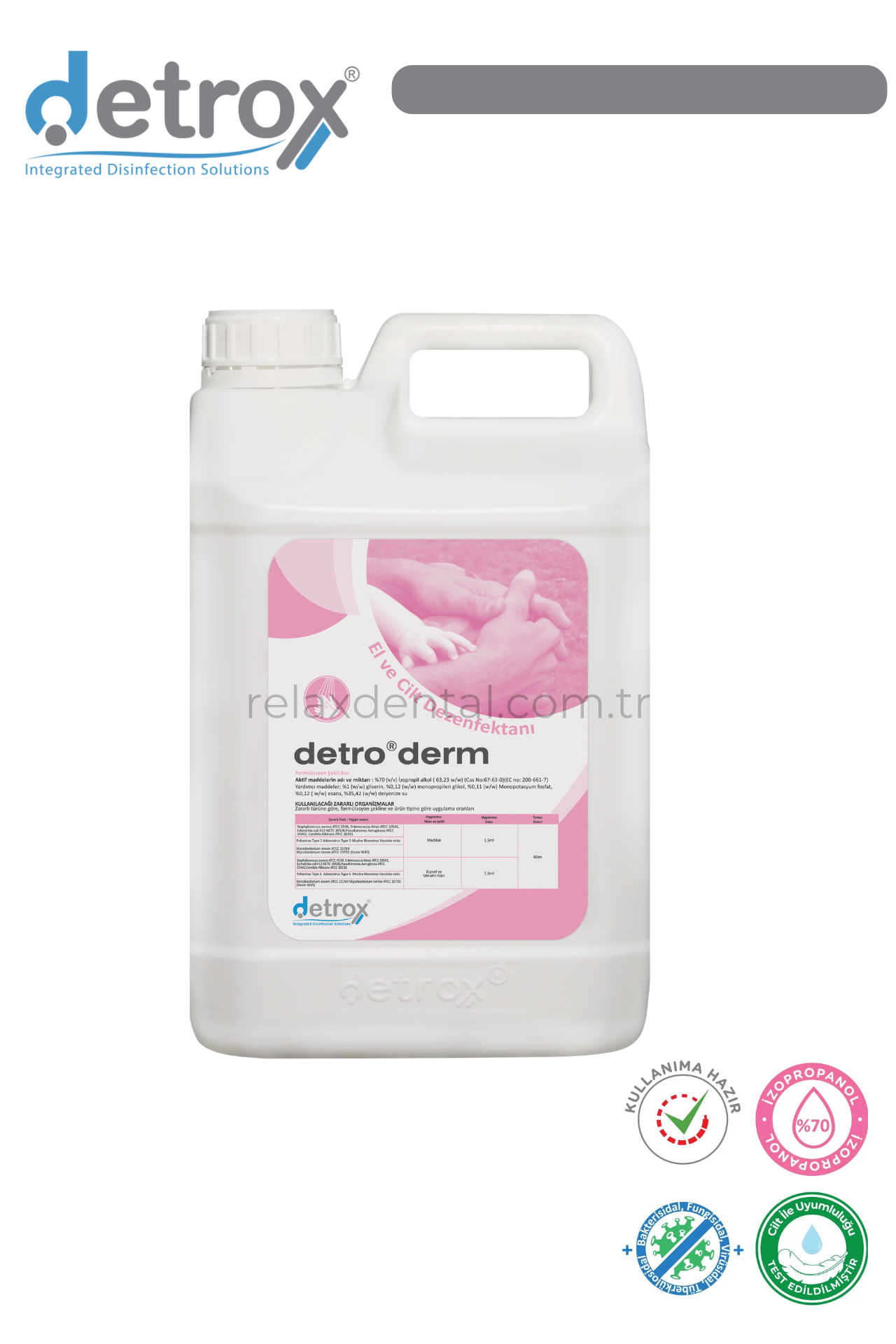 Detro Derm 5 Lt.