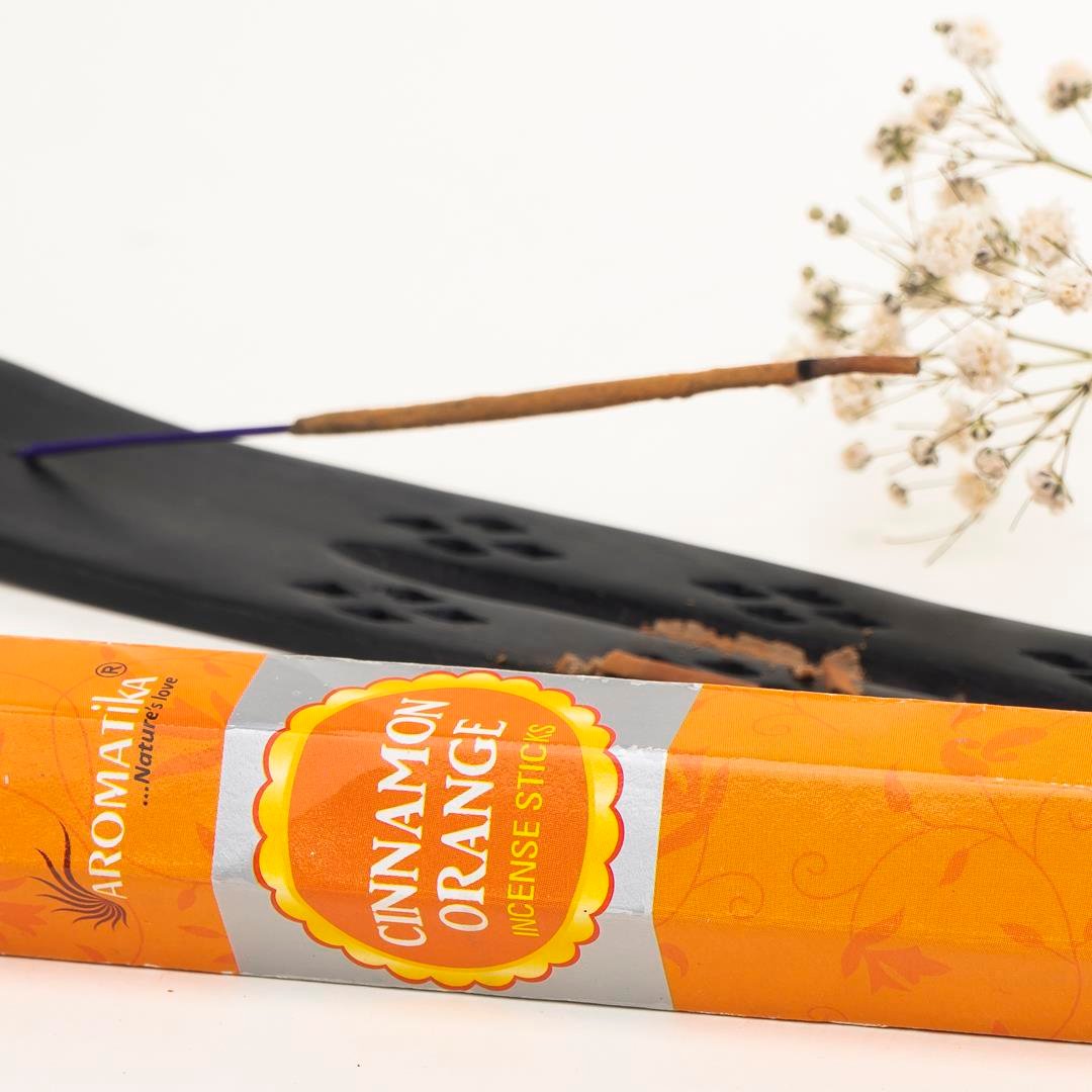  Aromatika Tarçın & Portakal Aromalı Premium Çubuk Tütsü