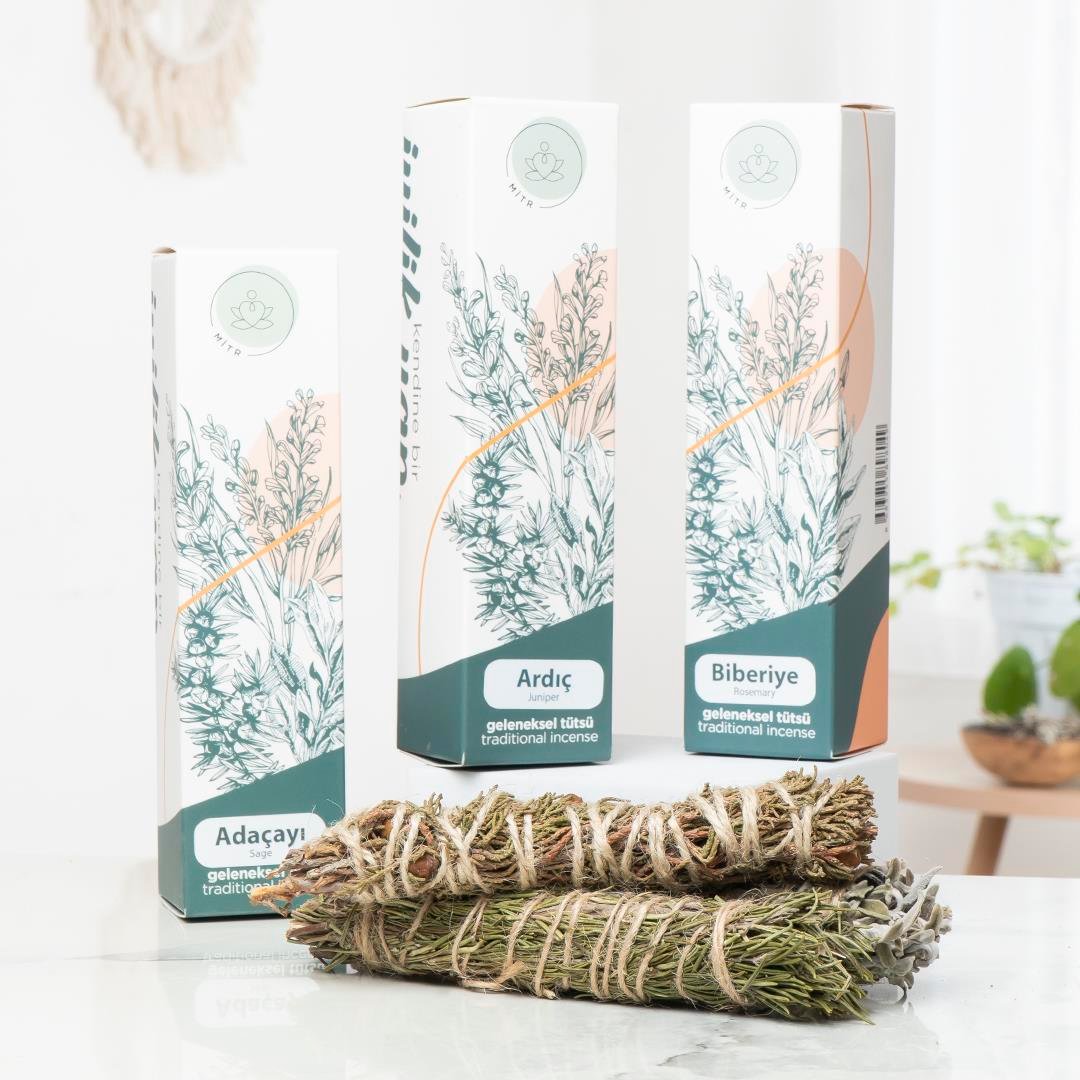 : Mitr Asteya Geleneksel Demet Tütsü Seti 