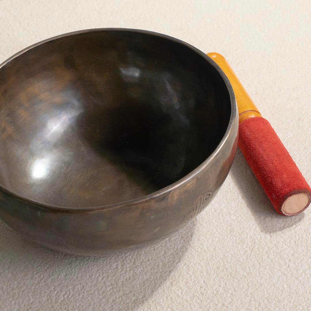 20 cm Dolunay El Yapımı Tibet Kasesi