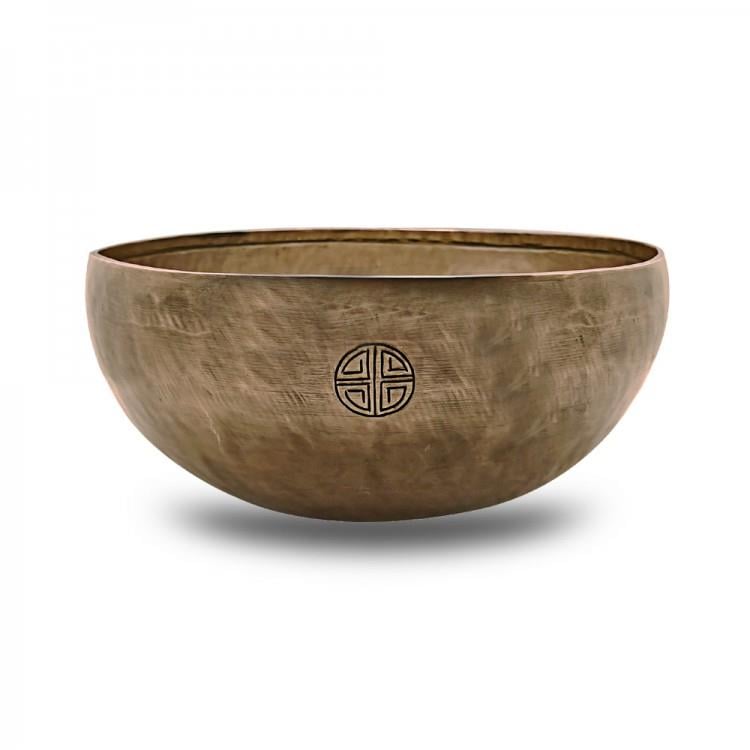 21 cm Dolunay El Yapımı Tibet Kasesi